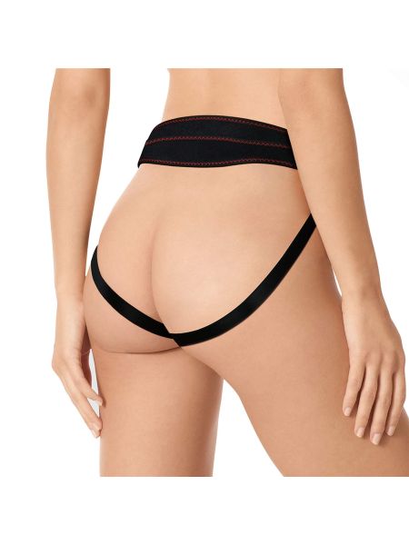 Strap-on z elastycznym penisem realistyczny 19 cm - 3