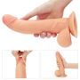 Strap-on dildo elastyczne realistyczny penis 21 cm - 14