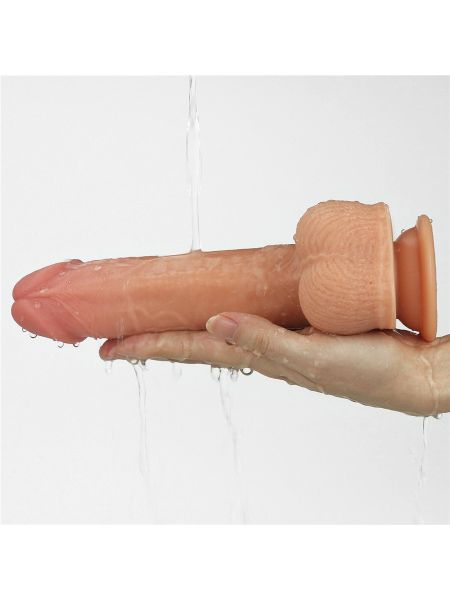 Obrotowe realistyczne dildo  z przyssawką 21,5 cm - 7