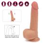 Obrotowe realistyczne dildo  z przyssawką 21,5 cm - 9