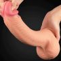 Ogromne dildo realistyczny wygląd przyssawka 30 cm - 7