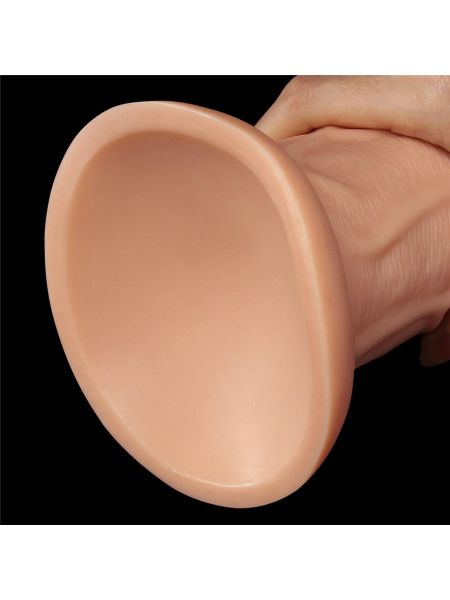 Ogromne z przyssawką dildo realistyczny wygląd  24 cm - 6