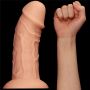 Ogromne z przyssawką dildo realistyczny wygląd  24 cm - 5