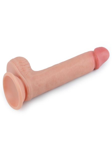 Silikonowe realistyczne dildo z przyssawką 20,5 cm - 6