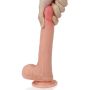 Silikonowe realistyczne dildo z przyssawką 20,5 cm - 10