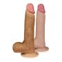 Silikonowe realistyczne dildo z przyssawką 20,5 cm - 14