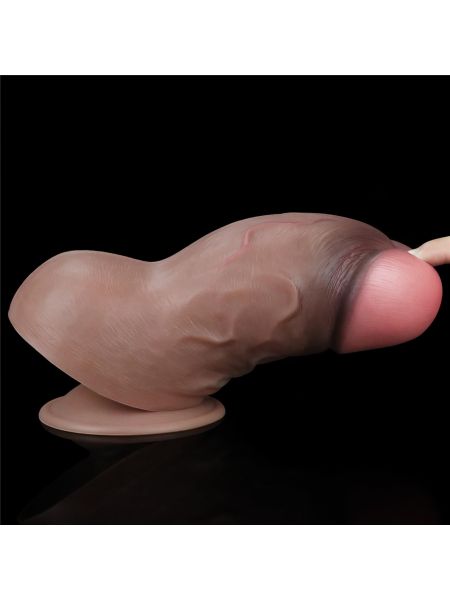 mega grube dildo żylaste realistyczne obwód 21,5cm - 6