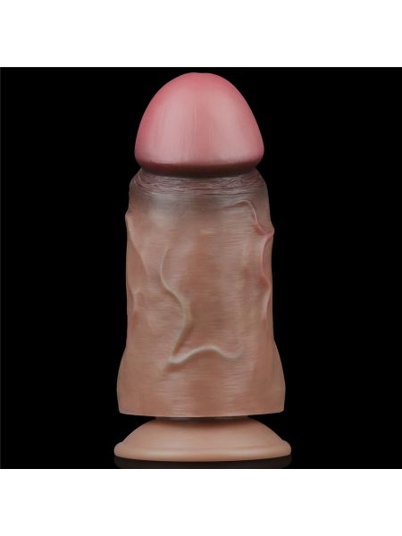 mega grube dildo żylaste realistyczne obwód 21,5cm - 16