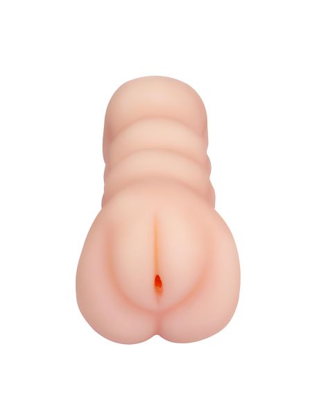 Masturbator kieszonkowy w kształcie cipki 13 cm - 2