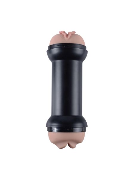 Mięciutki masturbator z dwoma końcówkami 20 cm - 8