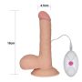 Wibrujące dildo z przyssawką wyżyłowany 18 cm - 9