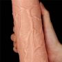 Żylaste długie potężne dildo z przyssawką 28 cm - 6