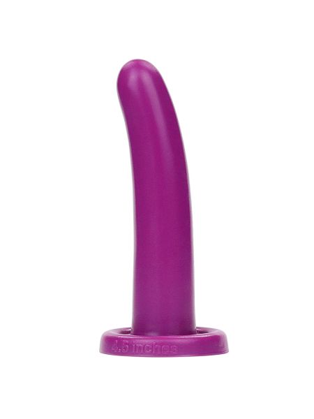 Fioletowe dildo do strap-ona zabawy analne silikonowy 11 cm - 5