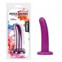 Fioletowe dildo do strap-ona zabawy analne silikonowy 11 cm - 2