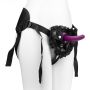 Fioletowe dildo do strap-ona zabawy analne silikonowy 11 cm - 3