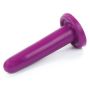 Fioletowe dildo do strap-ona zabawy analne silikonowy 11 cm - 5