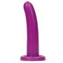 Fioletowe dildo do strap-ona zabawy analne silikonowy 11 cm - 6