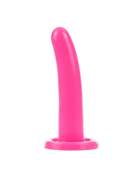 Dildo do strap-ona zabawy analne silikonowe 11 cm - 4