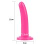 Dildo do strap-ona zabawy analne silikonowe 11 cm - 3