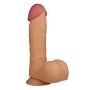 Silikonowy gruby giętki  penis z przyssawką 24,5 cm - 3