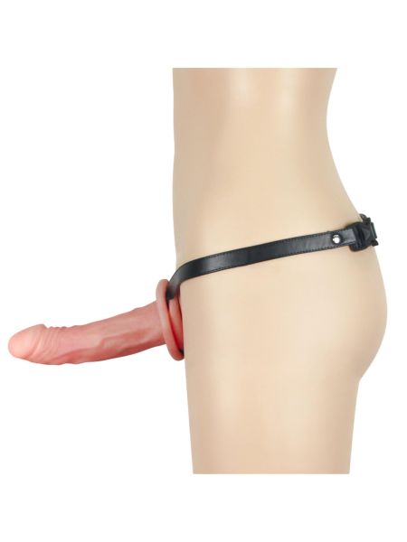 Majtki strap-on sex analny żylasty trzon 18 cm - 5