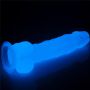 Podświetlane dildo led giętkie duży penis 21,5 cm - 7