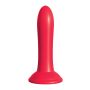 Strap-on uprząż z silikonowym gładkim dildo 13 cm - 9