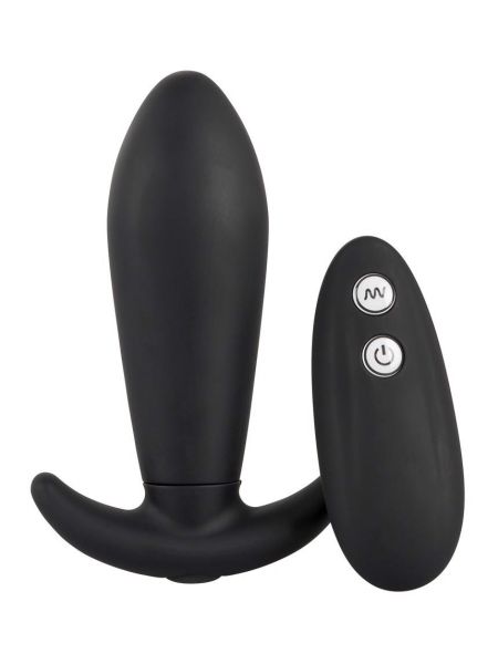 Stożkowa wtyczka analna plug korek wibracyjny12cm - 3