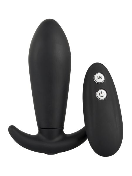 Stożkowa wtyczka analna plug korek wibracyjny12cm - 4