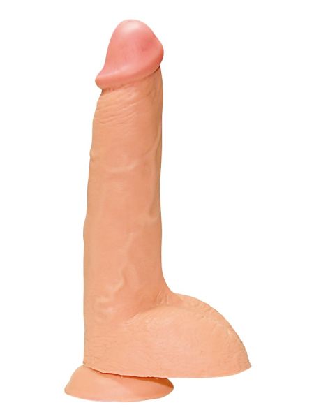 Wyżyłowany bardzo realistyczny giętki penis dildo - 3