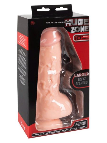 Wielki gruby realistyczny penis żylaste dildo - 2