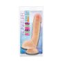 Sztuczny penis cielisty realistyczny miękki dildo 23 cm - 4