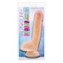 Sztuczny penis cielisty realistyczny miękki dildo 23 cm - 3