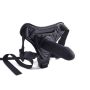 Strap-on czarne majtki z silikonowym dildo 10 cm - 4