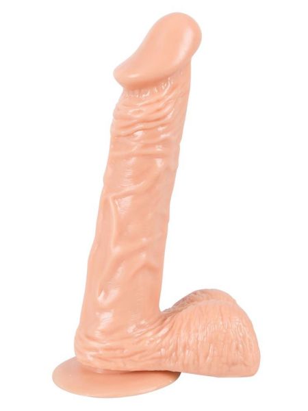 Dildo duże giętkie realistyczne przyssawka 22,5 cm - 4