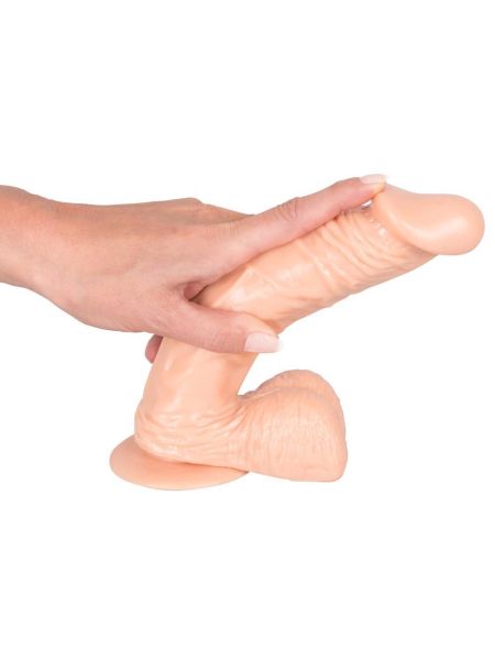 Dildo duże giętkie realistyczne przyssawka 22,5 cm - 14