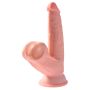 Dildo realistyczne żylaste z wielkimi jądrami 15cm - 7