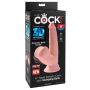 Dildo realistyczne żylaste z wielkimi jądrami 15cm - 3