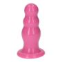 Różowe dildo do penetracji analnej korek silikonowy plug - 8