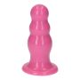 Różowe dildo do penetracji analnej korek silikonowy plug - 10