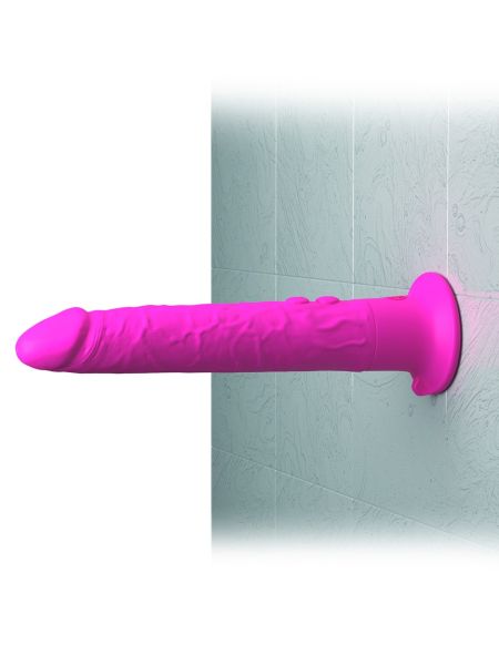 Dildo długie z grubą końcówką i przyssawką 19 cm - 7