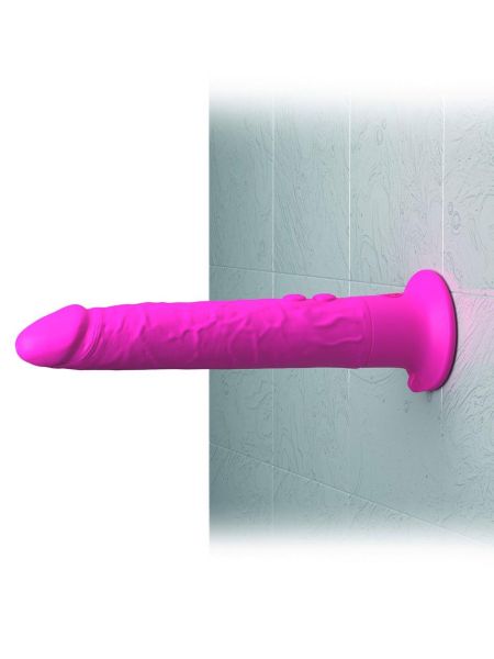 Dildo długie z grubą końcówką i przyssawką 19 cm - 9