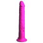 Dildo długie z grubą końcówką i przyssawką 19 cm - 5