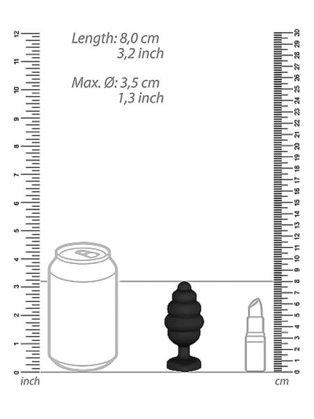 Plug wodoodporna silikonowa zatyczka analna korek - 3