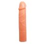 Giętkie dildo elastyczne realistyczny wygląd 19 cm - 5