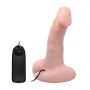 Penis realistyczne silikonowe dildo z wibracjami - 2