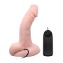 Penis realistyczne silikonowe dildo z wibracjami - 4