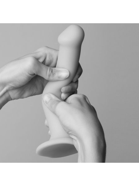Penis giętki miękki realistyczny silikonowe dildo - 5
