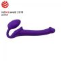 Fioletowe podwójne dildo do sexu lesbijskiego 29,8 cm - 5
