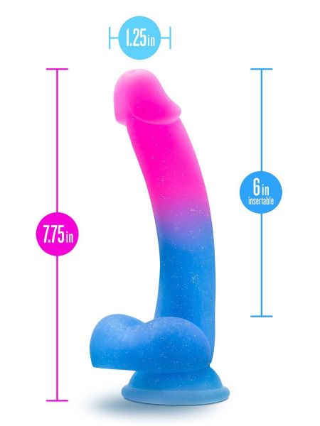 Miękki żelowy penis dildo z mocną przyssawką 16 cm - 8